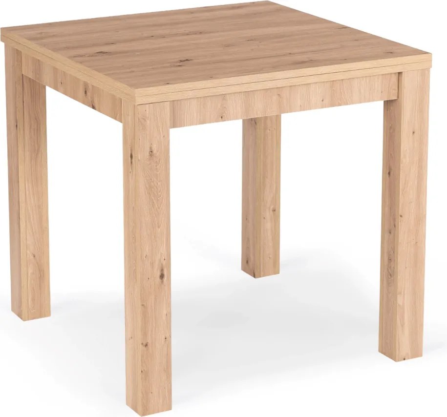 Stół MAX Rozkładany 80-160 cm Dąb Artisan