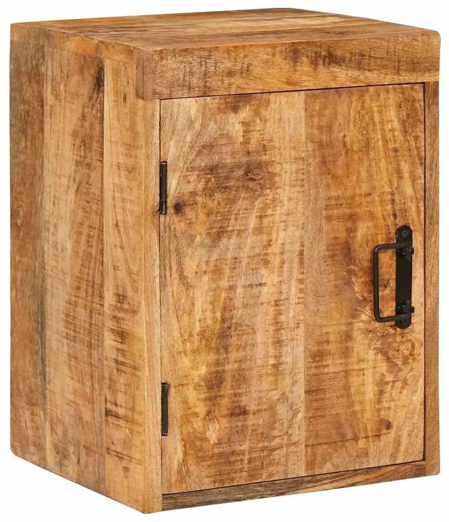 Éjjeli asztal 2 pcs Barna 35 x 33 x 48 cm Tömör Mangófát