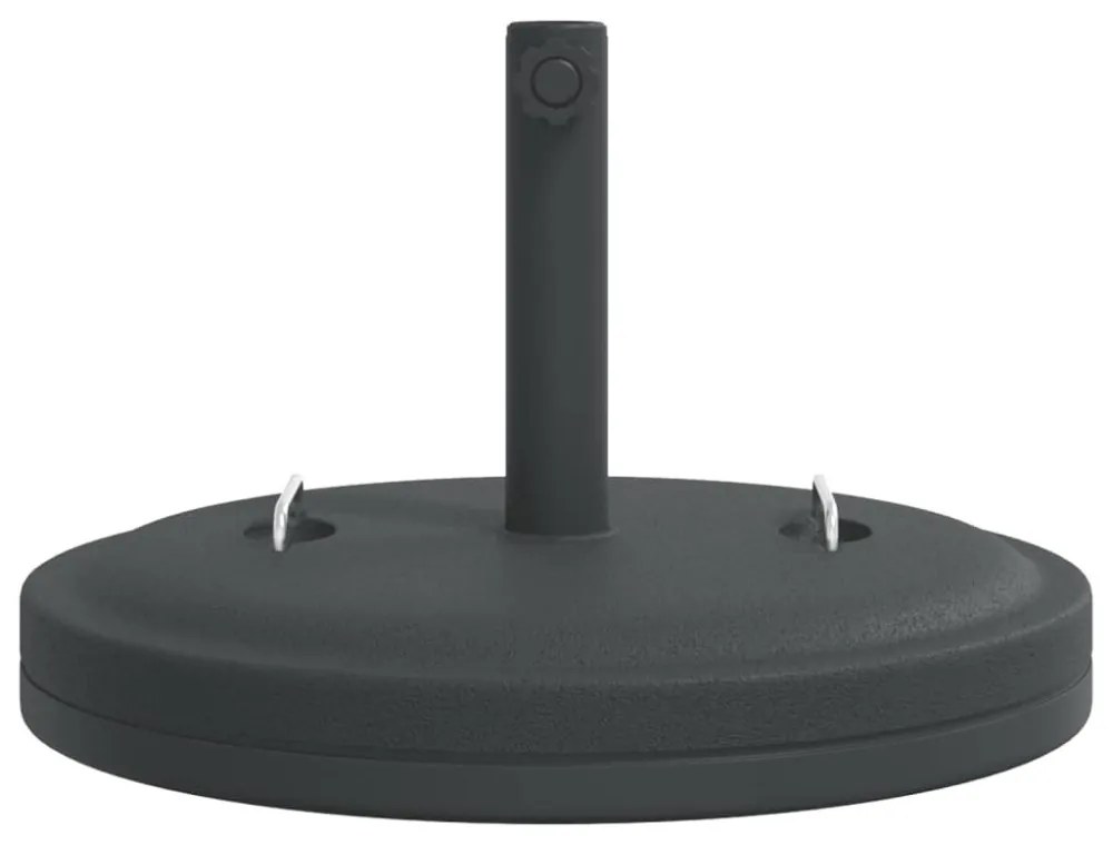 fogantyús kerek napernyőtalp rúdhoz Ø38 / 48 mm 25 kg