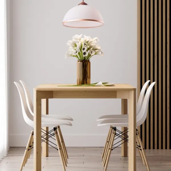 Brilagi - LED Csillár rúdon ANTICO 1xE27/60W/230V bronz patina