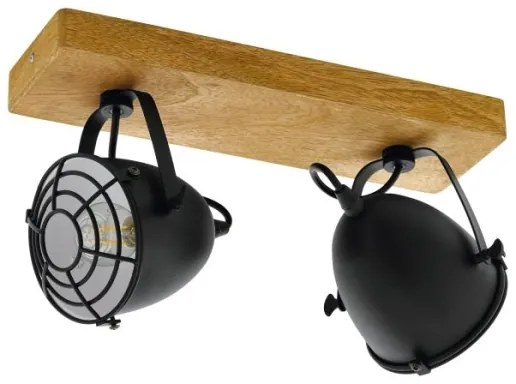 Eglo 49077 - Spotlámpa GATEBECK 2xE14/40W/230V