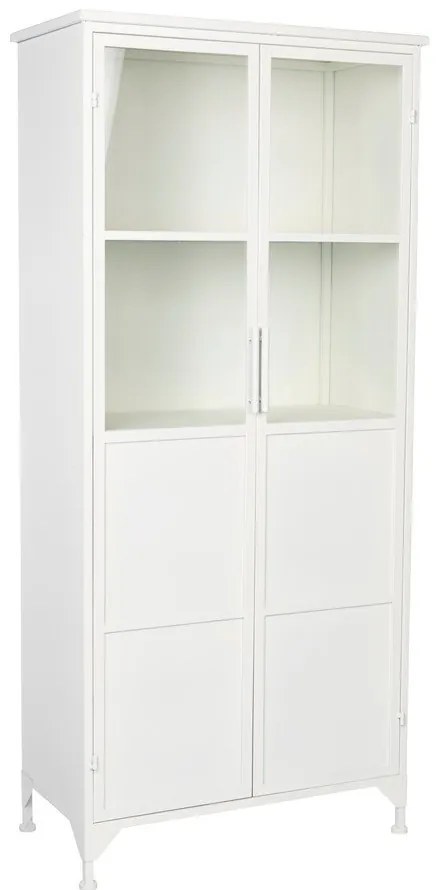 Fehér fém tálalószekrény 35x150 cm Miya – White Label