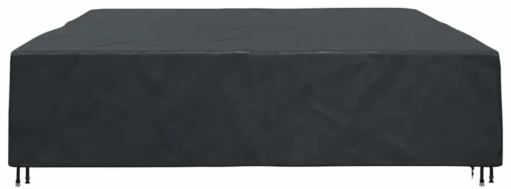 Kültéri bútorhuzat Fekete 350 x 260 x 90 cm 210D