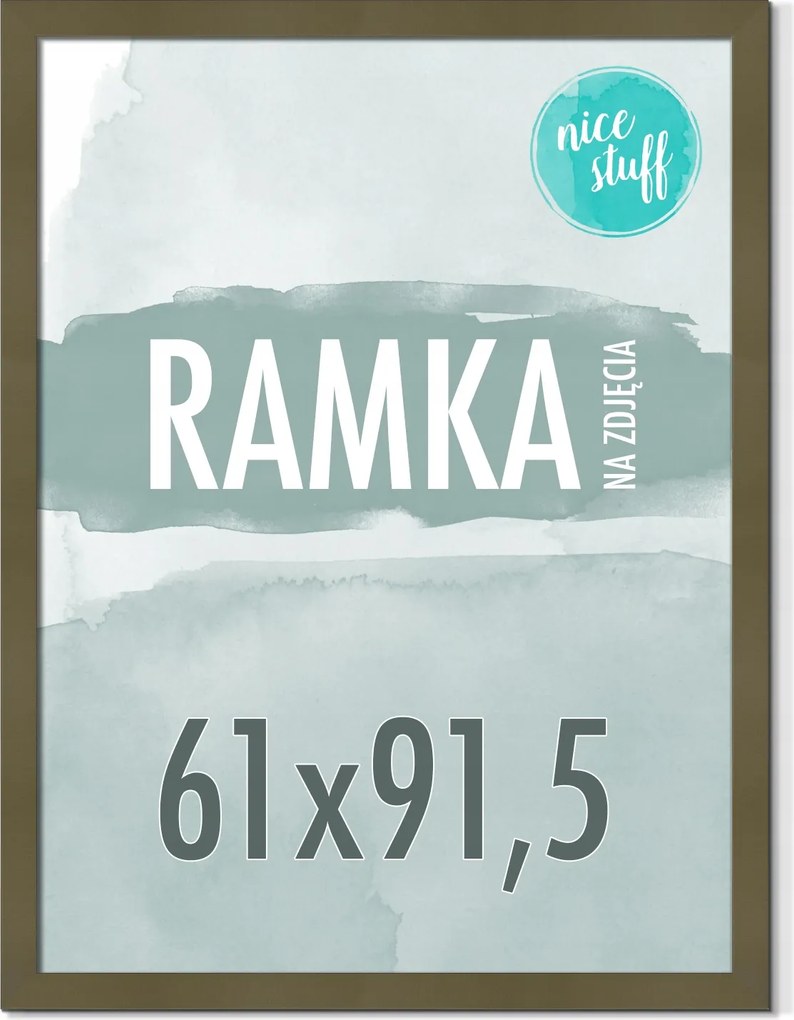 Képkeret 61x91,5 Képkeret Poszter Képkeret Zöld Olíva