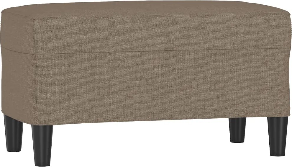 vidaXL tópszínű szövet pad 70 x 35 x 41 cm
