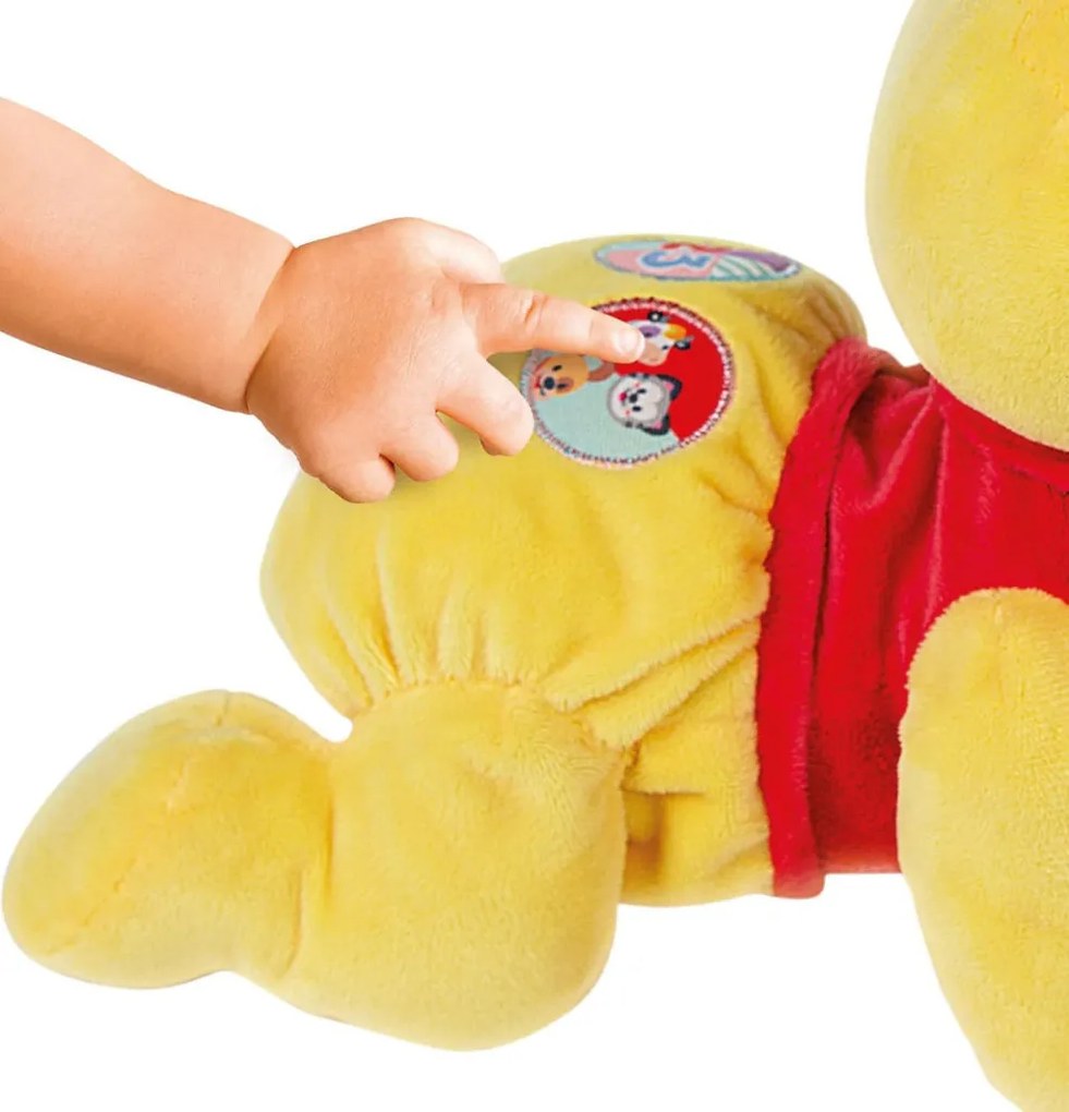 Disney Micimackó Happy interaktív mászó plüss figura Clementoni