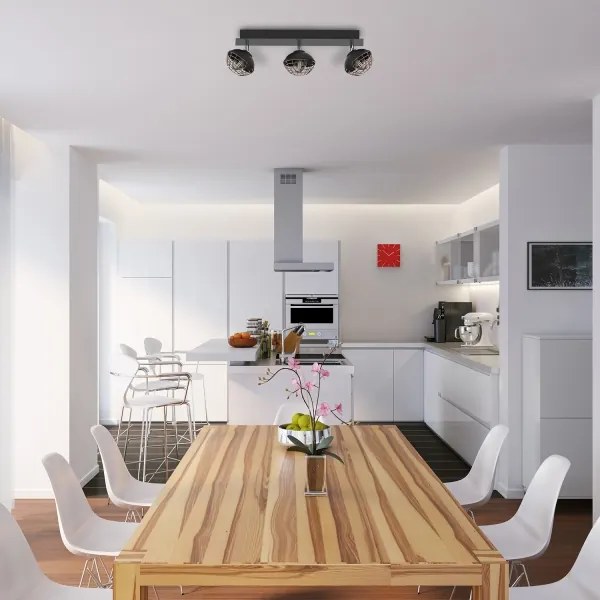 Spotlámpa LOGAN 3xE14/40W/230V