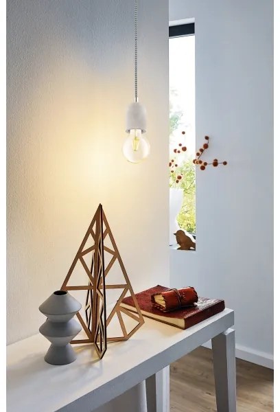 Eglo 32531 - Csillár zsinóron YORTH 1xE27/60W/230V