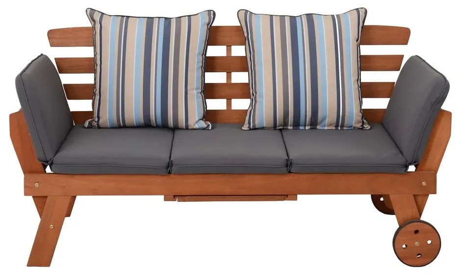 Barna tömörfa kerti pad Rincon – Garden Pleasure