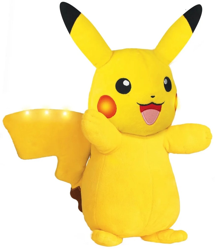 Interaktív plüss Pokémon Pikachu, 30 cm-es