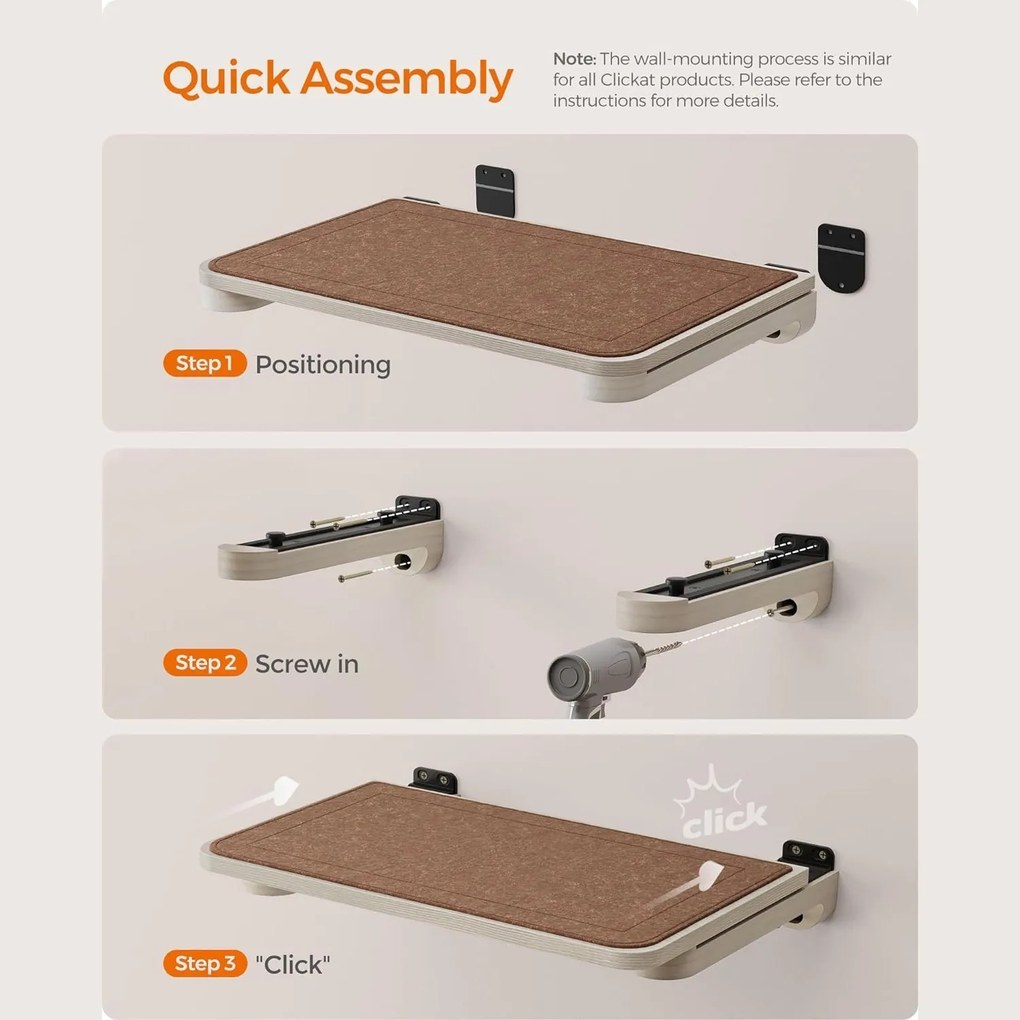 Clickat land – macskalépcső, falra szerelhető macskalétra | feandrea