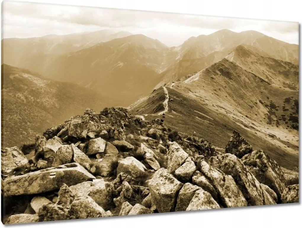 Képek 120x80 Tátra Lengyel hegyek Kilátás