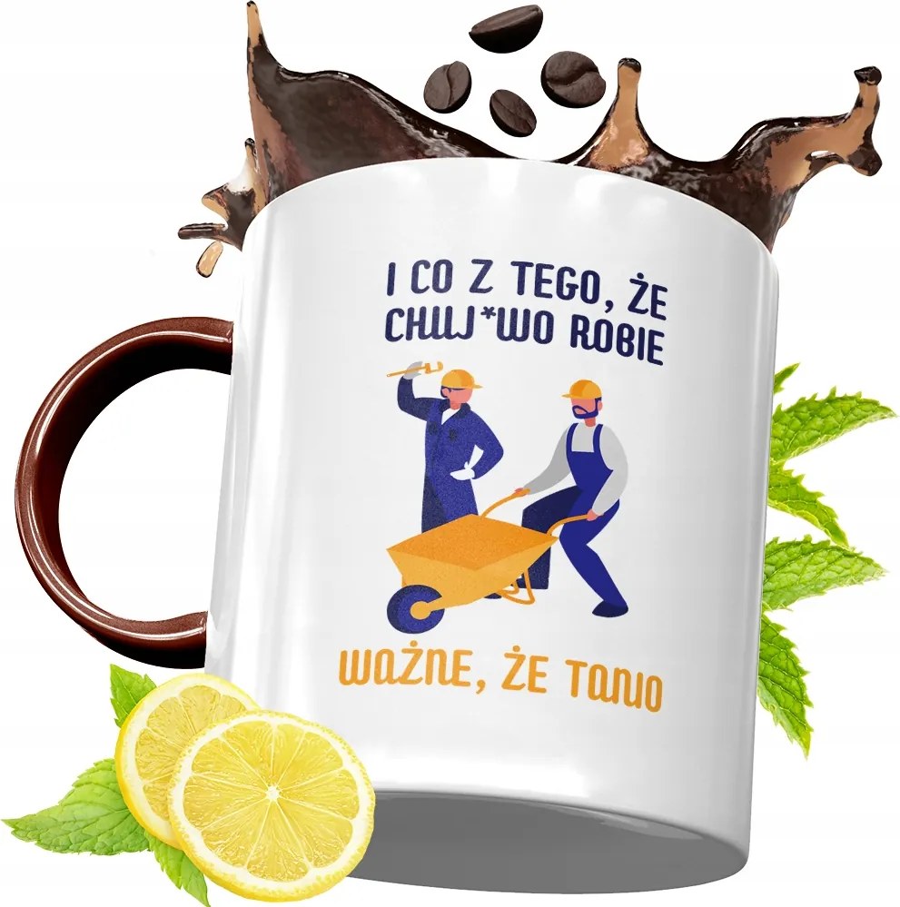 Bordó Bögre Építőknek Születésnapi Ajándék fényképes nyomtatással