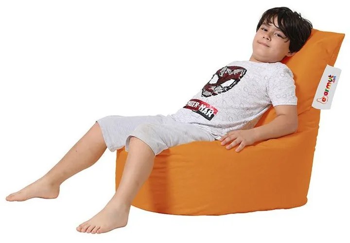 Narancssárga gyerek babzsákfotel Baton – Floriane Garden
