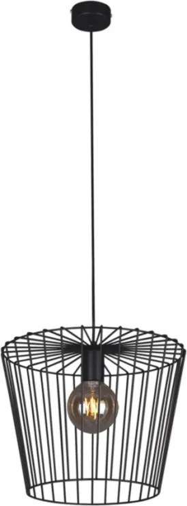 KAJA K-4641 SOUL BLACK Fekete Színű Függeszték 1xE27 15W IP20