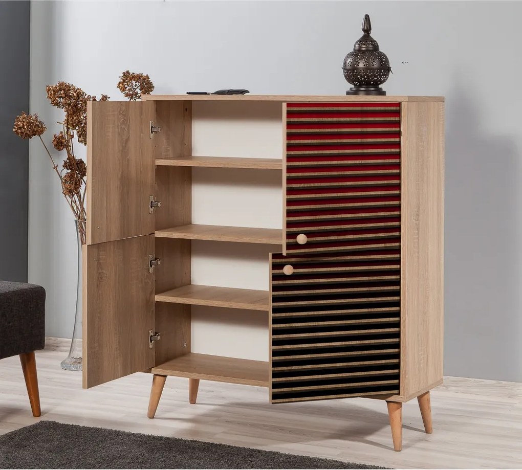 Konyhaszekrény, 95 cm – Multilux-221