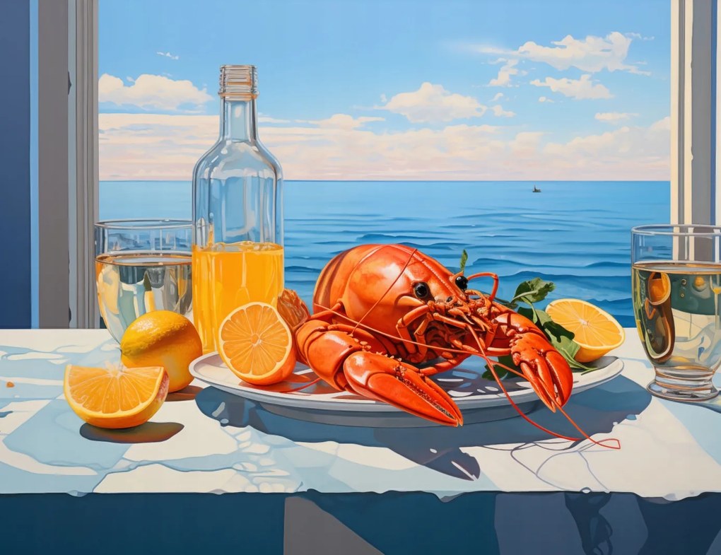 Poszter 65x50cm Homárok Nem Párosítható