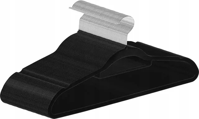 Ruhaakasztó 50 db bársony