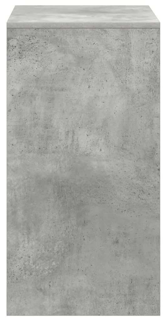 Íróasztal Beton szürke Forgácslap 60 x 40 x 76 cm Íróasztal