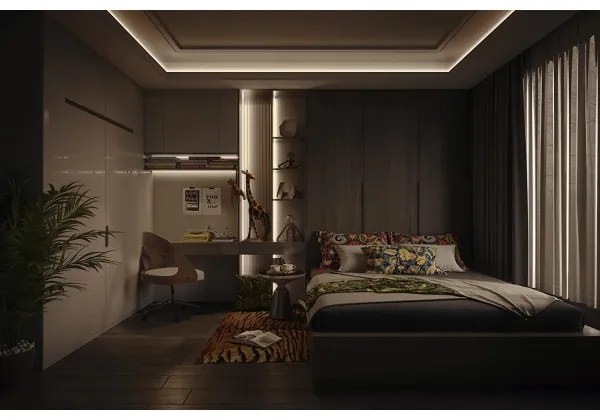 Ledvance - SUN@HOME FLEX 3m LED szalag, 13,5W, 230V, Wi-Fi, CRI 95, dimmelhető