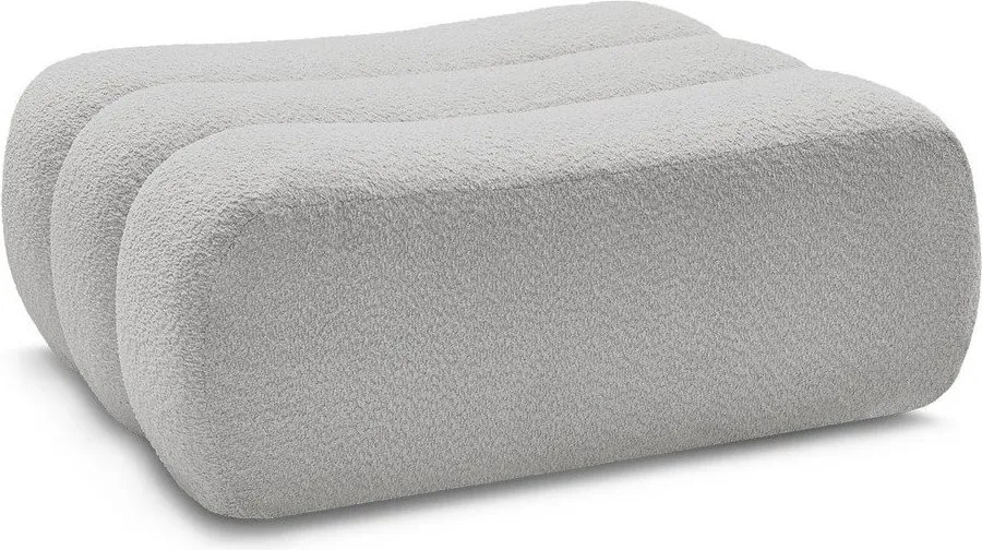 Világosszürke buklé lábtartó Azra – Bobochic Paris