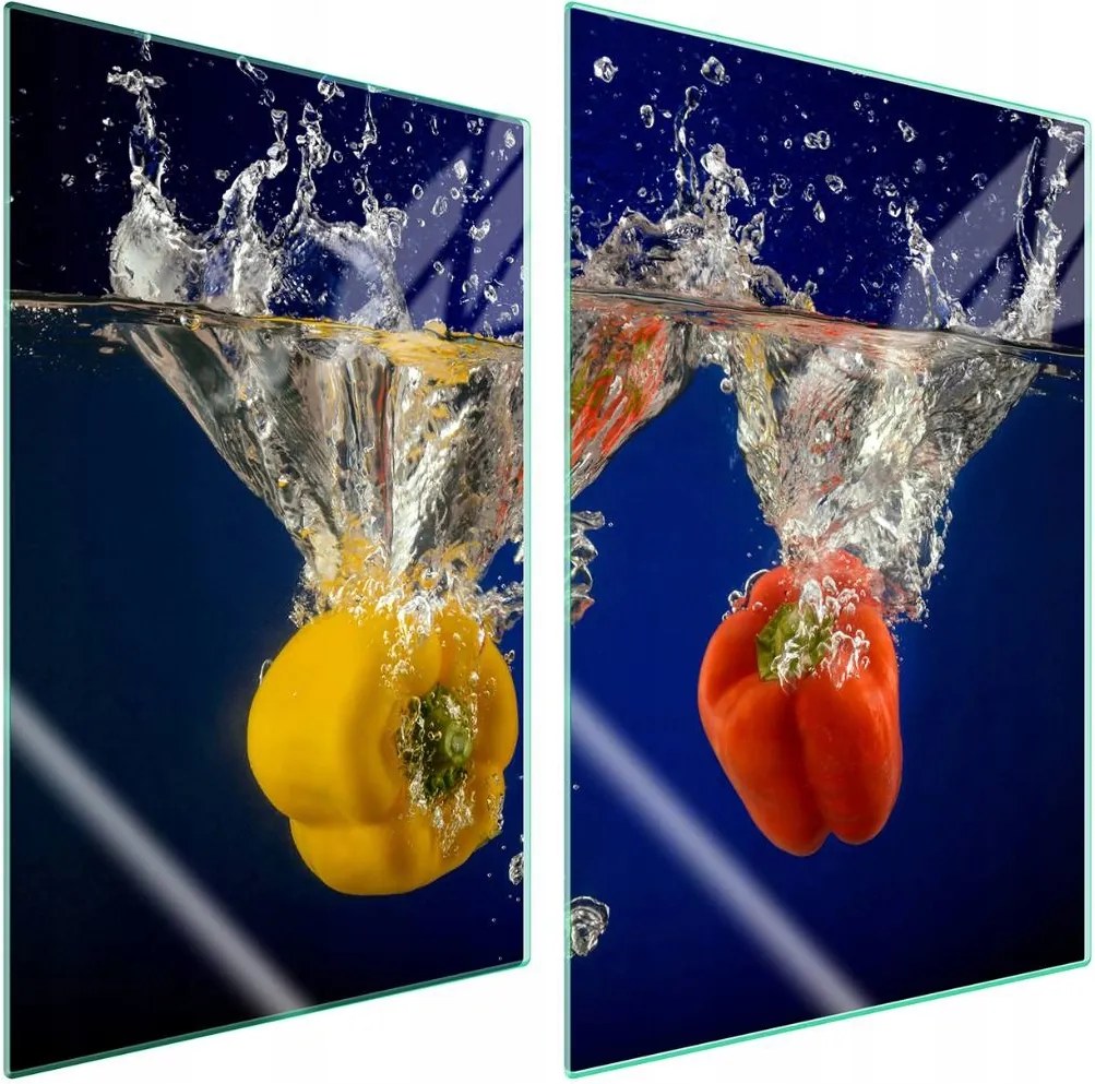 7in1 Üveg védőlap tűzhelyhez 2x35x52 Paprika