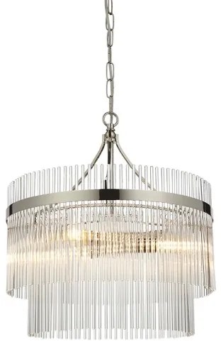 Endon 104113 - MARIETTA láncos csillár 3xE14/7W/230V fényes króm