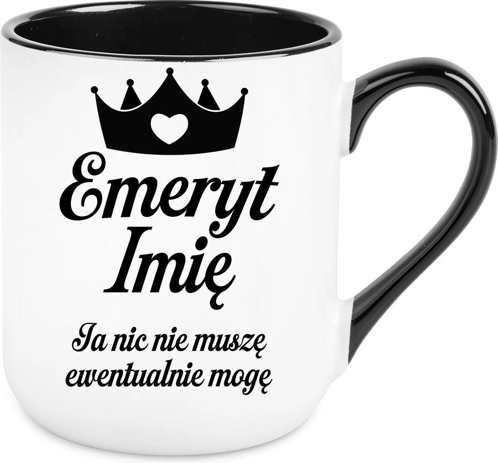 Elegáns Bögre Ajándék Nyugdíjasoknak Nekem nem kell semmi Születésnap Karácsony Név