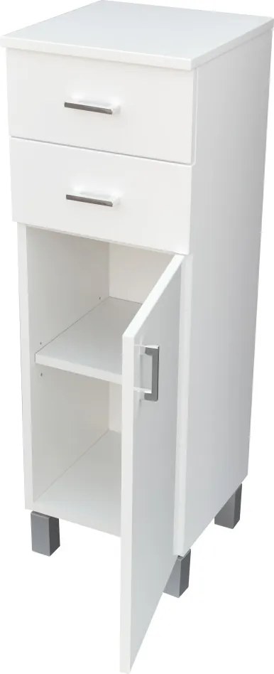 Viva STYLE fürdőszobai ÁLLÓSZEKRÉNY 100 POLCOS -2 fiók - JOBBOS - 33 x 33 x 100 cm