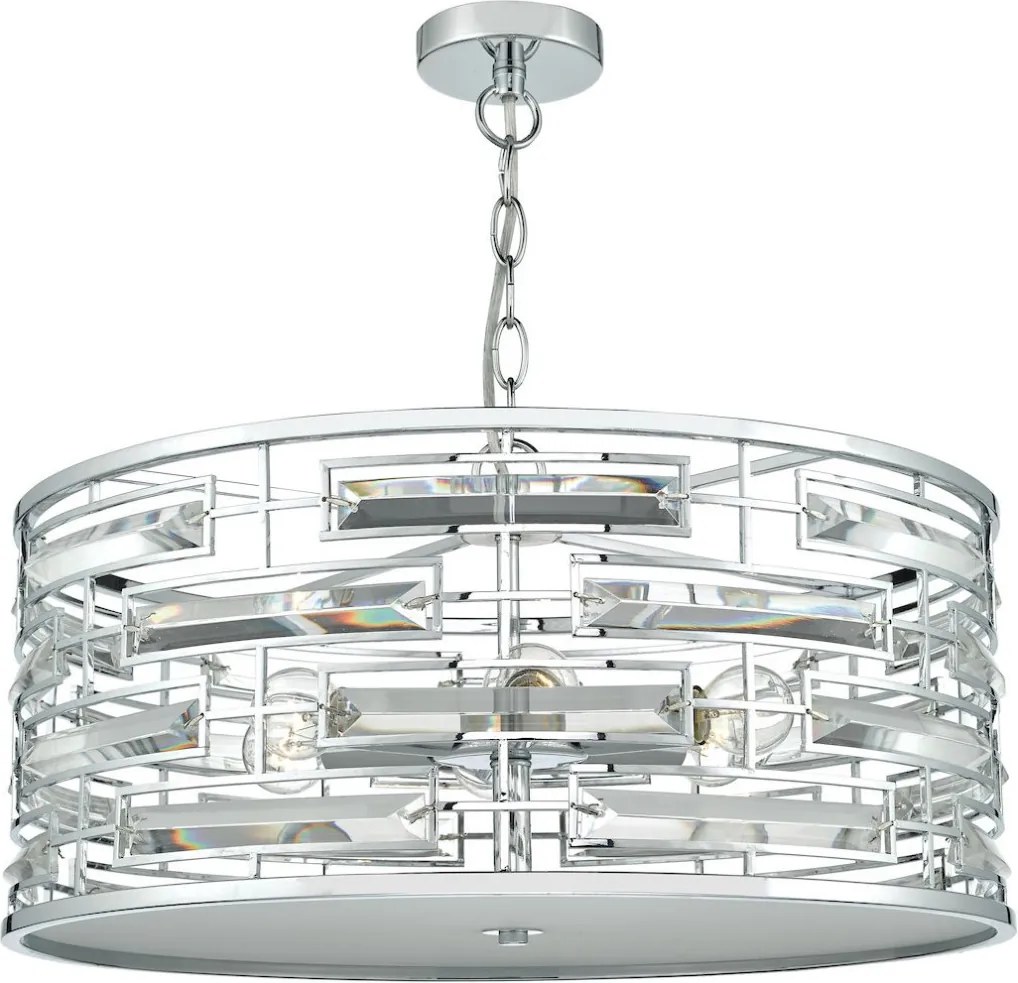 Dar Lighting SEVILLE SEV0650 Függőlámpa 6x60W/E14