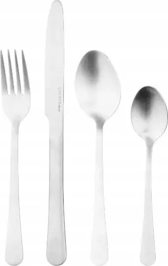 Livarno home Evőeszköz szett 16 részes – 4 személyes, 18/10 rozsdamentes acél