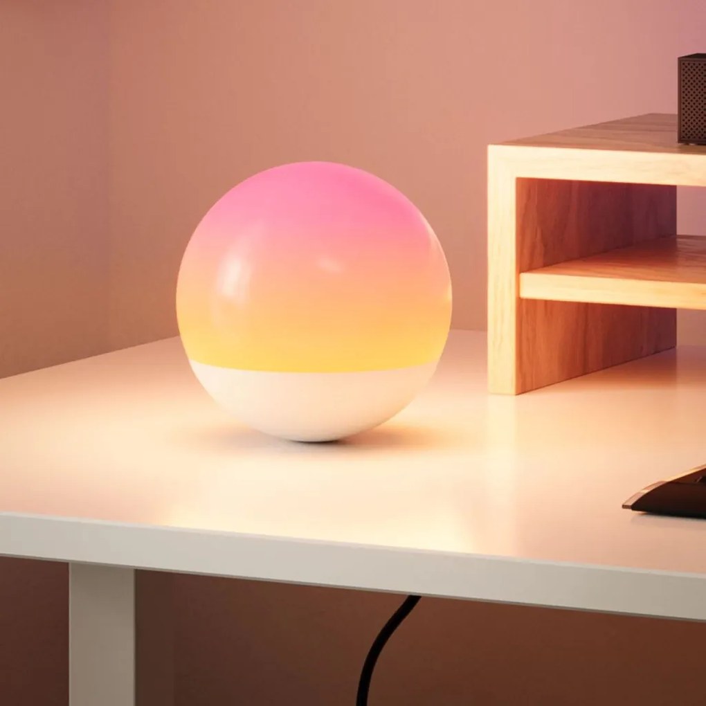 Polux CANDY 325433 Asztali lámpa 1x10W/LED RGB IP20