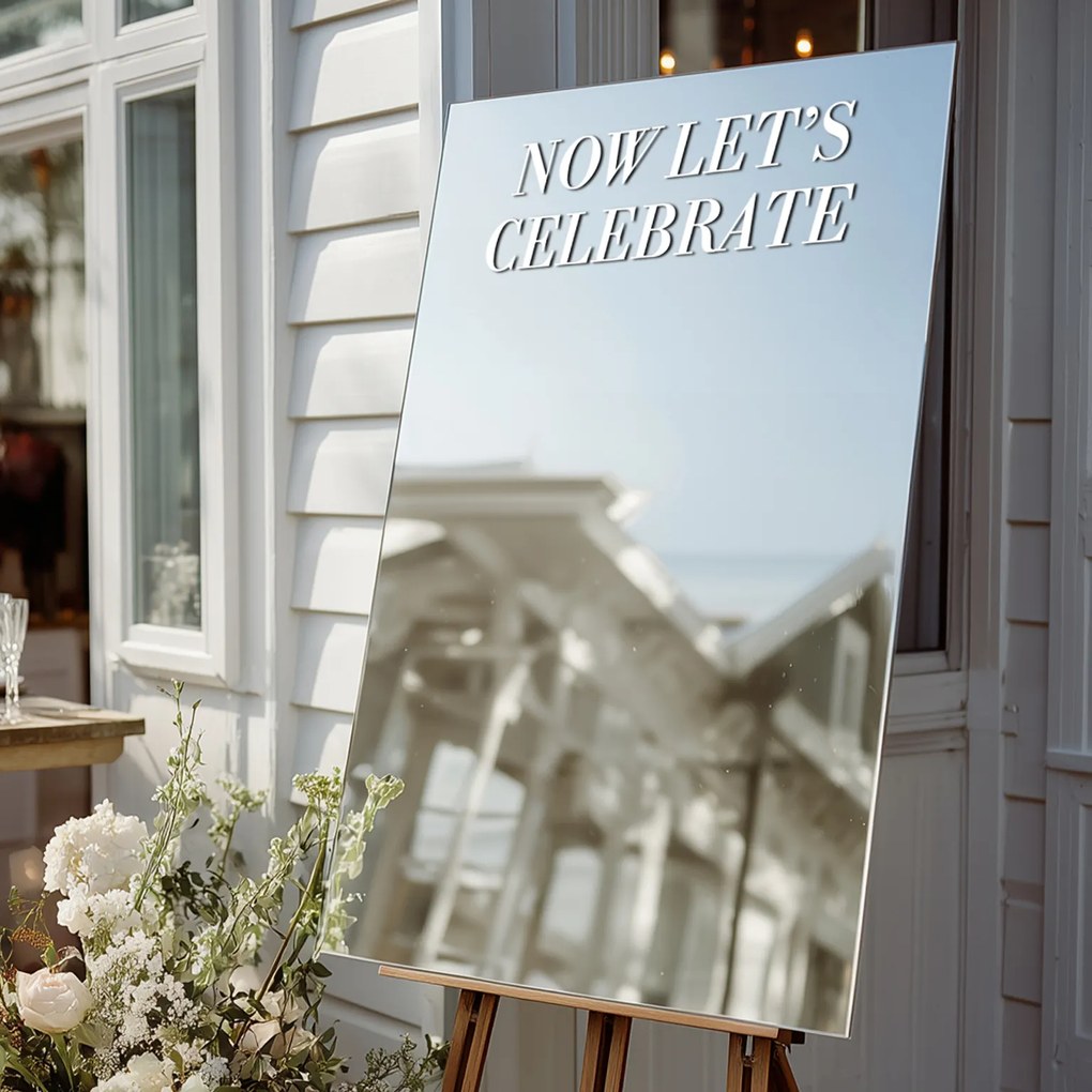 Tükör matrica S44 – Now let's celebrate