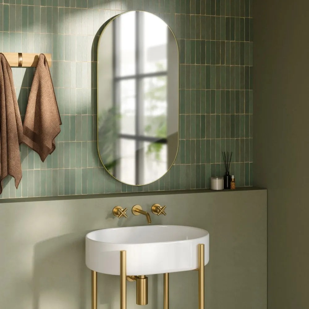 Fali tükör 46x91 cm Hubba – Umbra