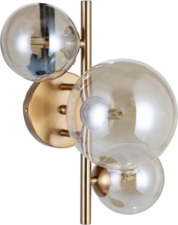 Italux CANELLO WL-406007-3-HBR Fali lámpa 3x5W/G9 IP20
