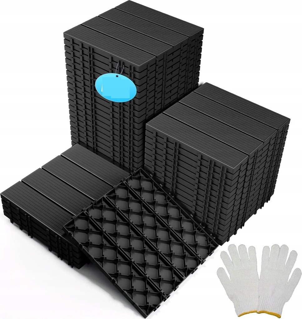 Kompozit terasz csempe 30x30 cm kerti erkély időjárásálló