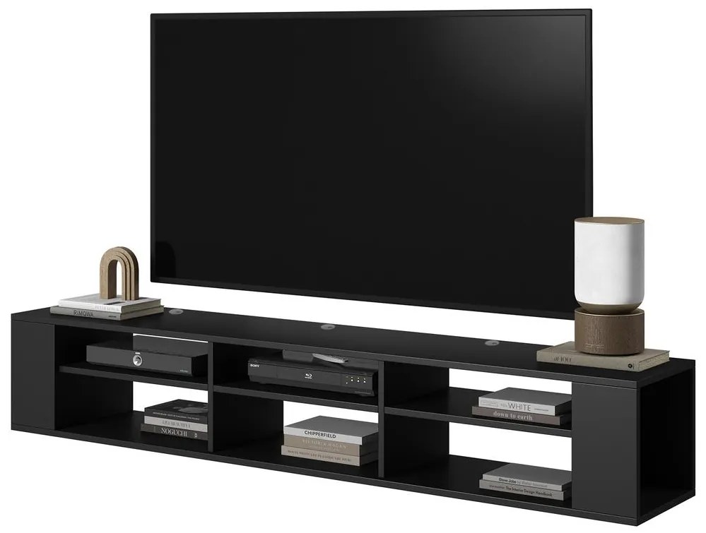 Tv szekrény/asztal Walker 175 (fekete). 1098703