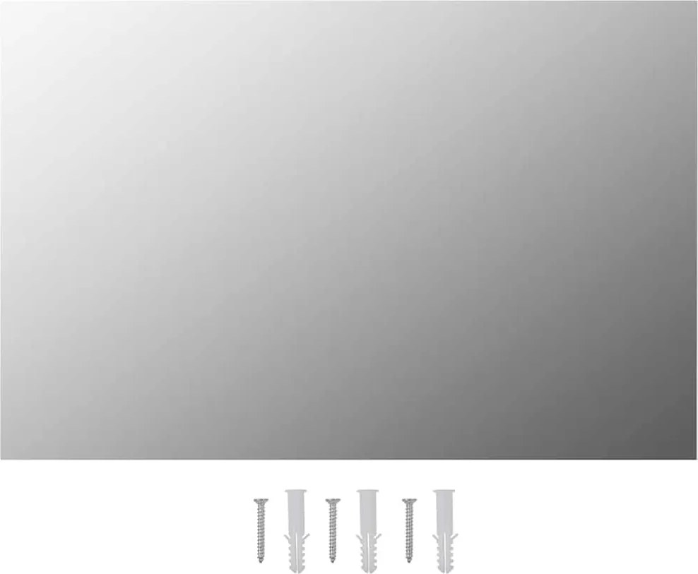vidaXL téglalap alakú falitükör 60 x 40 cm