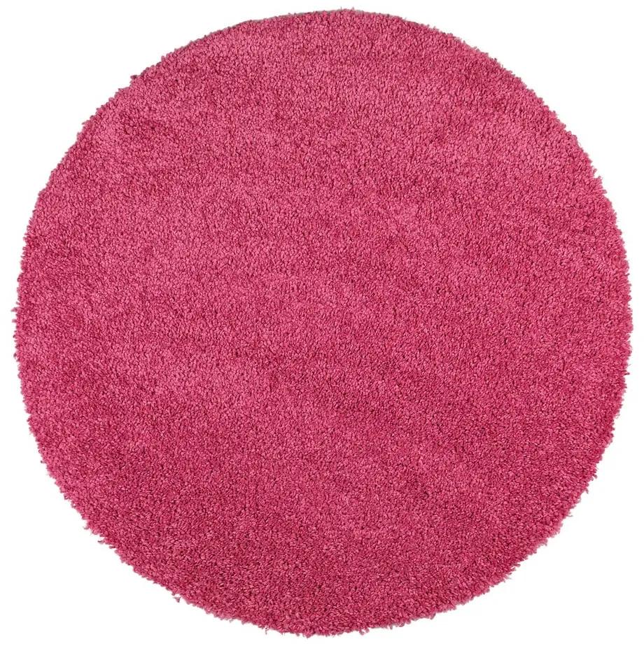 Aqua Liso rózsaszín szőnyeg, ø 80 cm - Universal
