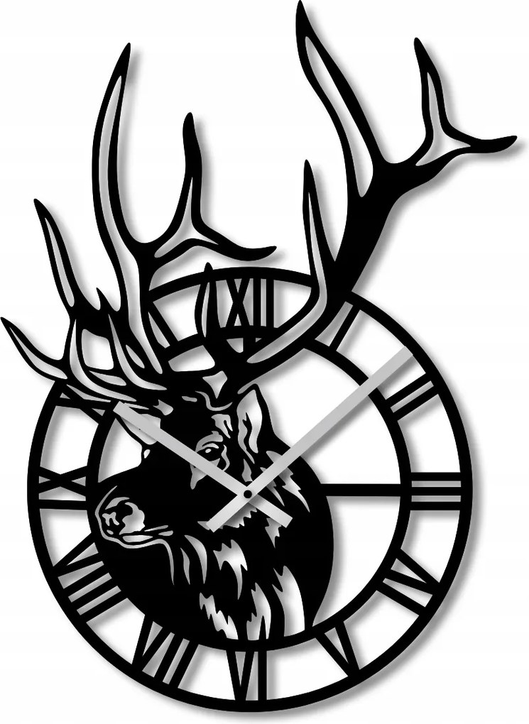 Falióra 69 cm Falióra Nagy Nappali Óra Szarvas