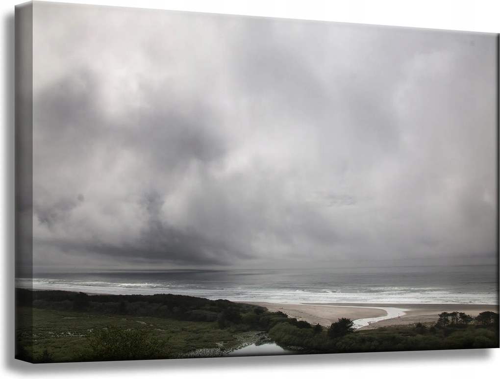 Vászonkép Természet Tenger Felhők Vihar 60x40