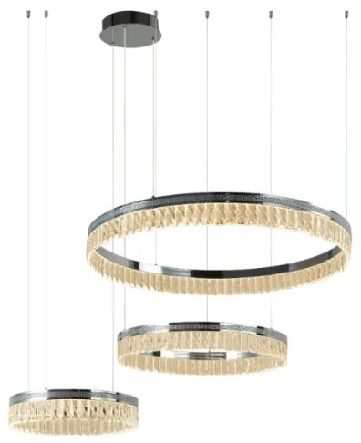 LED dimmelhető kábeles kristálycsillár THALIA LED/120W/230V 3000-6000K + távirányító