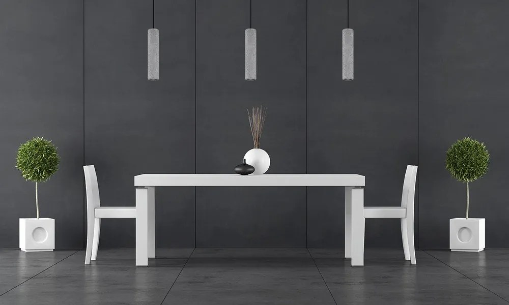 Szürke beton függőlámpa Fadre – Sollux