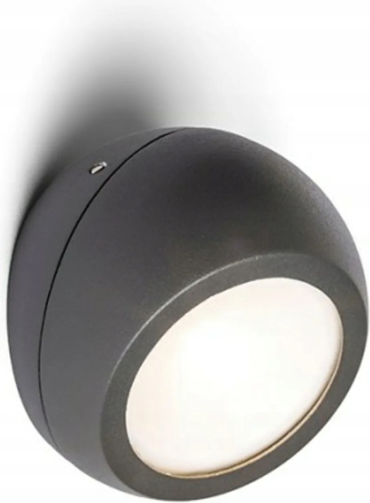 Rendl Siv Led felületre szerelhető lámpatest antracit IP54 6W 3000K 120° kültéri