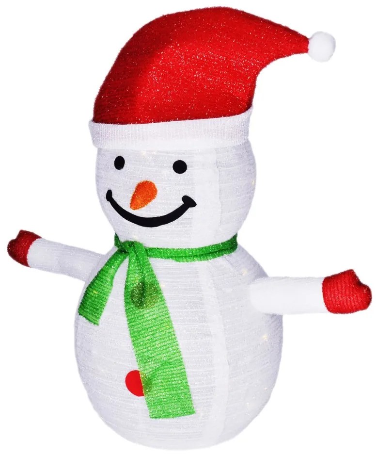 Brilagi - LED Karácsonyi kültéri dekoráció 40xLED/3xAA IP44 hóember