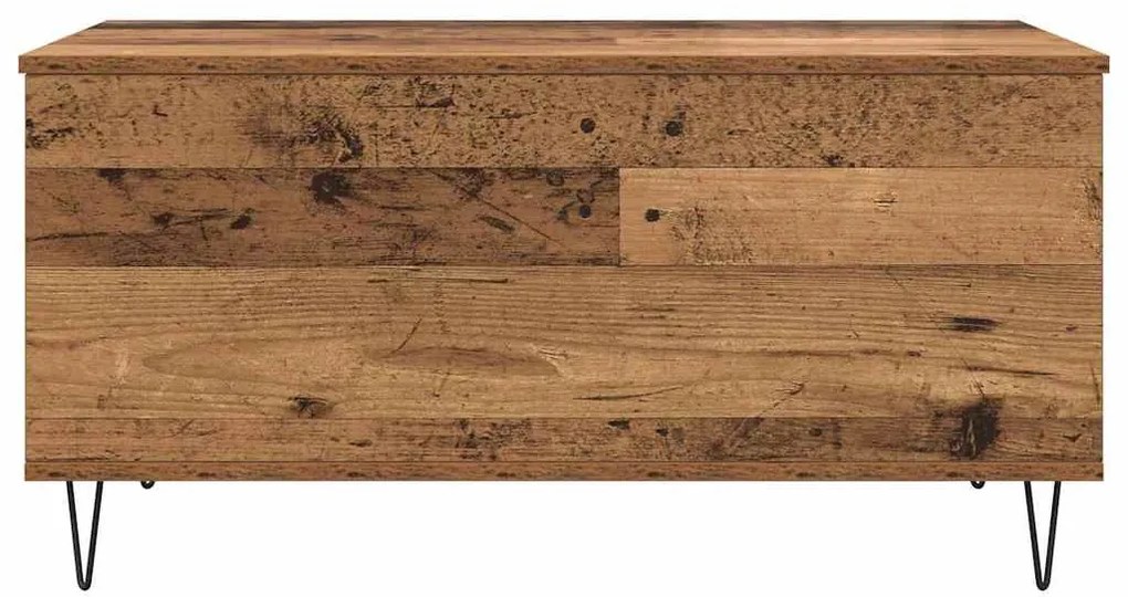 Dohányzóasztal Régi fa 90 x 44.5 x 45 cm Faanyag
