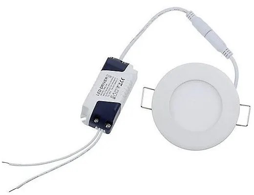 LED fix spotlámpa - tükrös szekrényekhez - Edison - 3 W - 230V