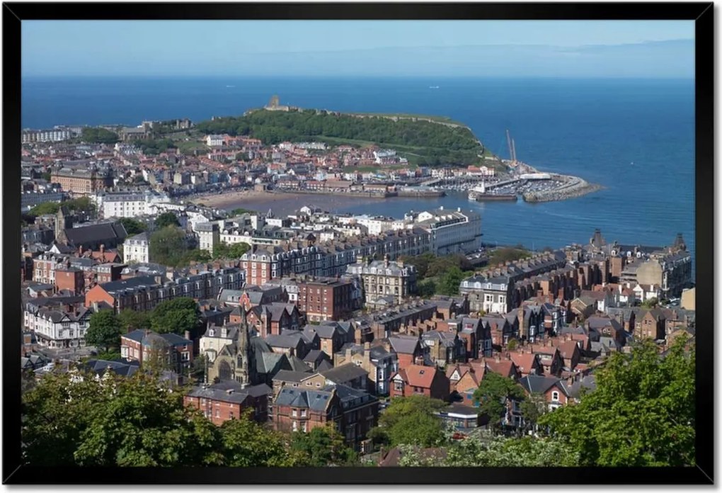 Poszterek keretben 60x40 Kilátás a tengerre felülről