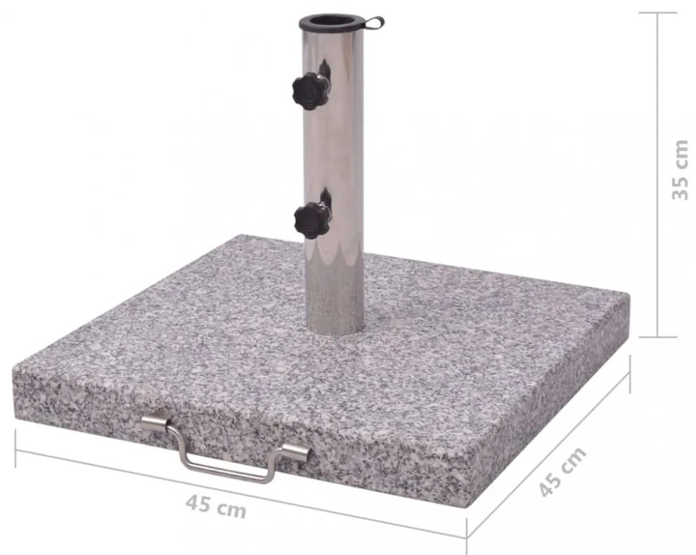 napernyőtalp 45 cm