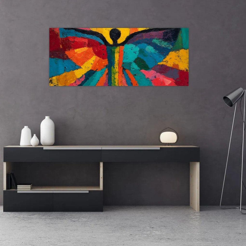 Kép - Festett angyal (120x50 cm)